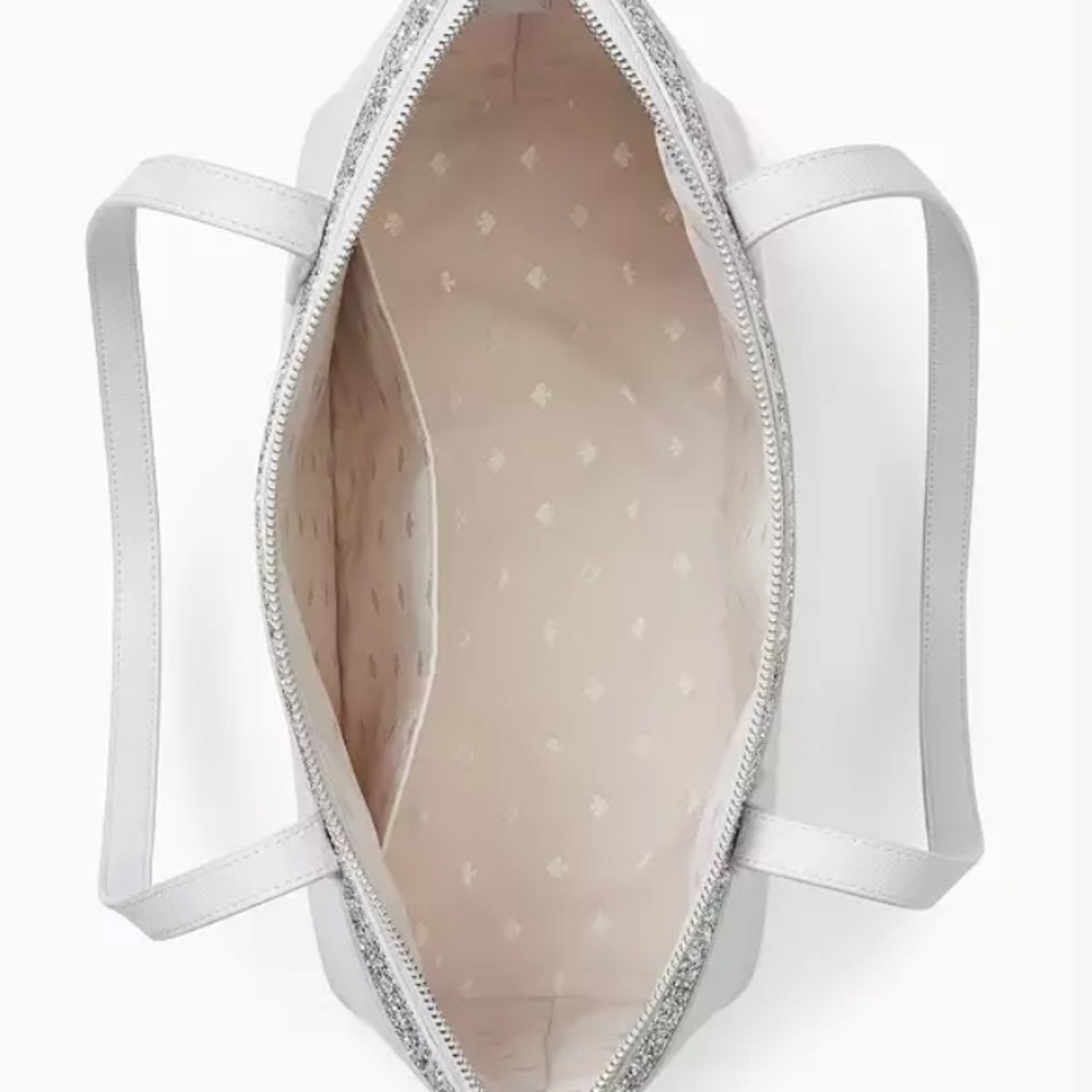 Kate Spade NWT Flash Glitter Tote in Grey - HOST PICK! 🏆 - Picture 4 of 11